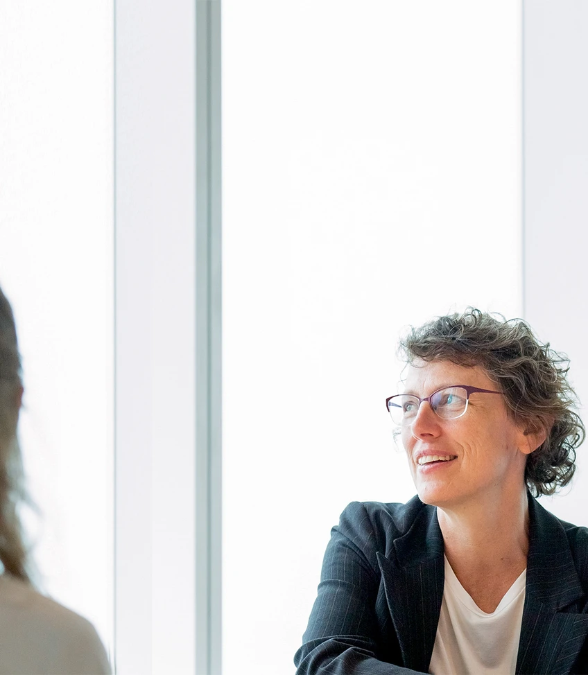 Businesstraining im persönlichen Gespräch